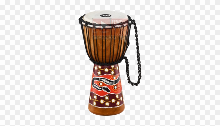 Rope Tuned Headliner® Series Wood Djembes Python Series Clipart