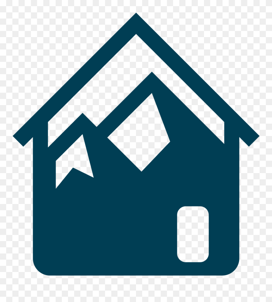 Ice Line Roofing Clipart