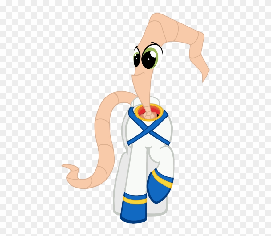 Earthworm Jim Pony Cartoon Vertebrate Joint Shoulder Clipart