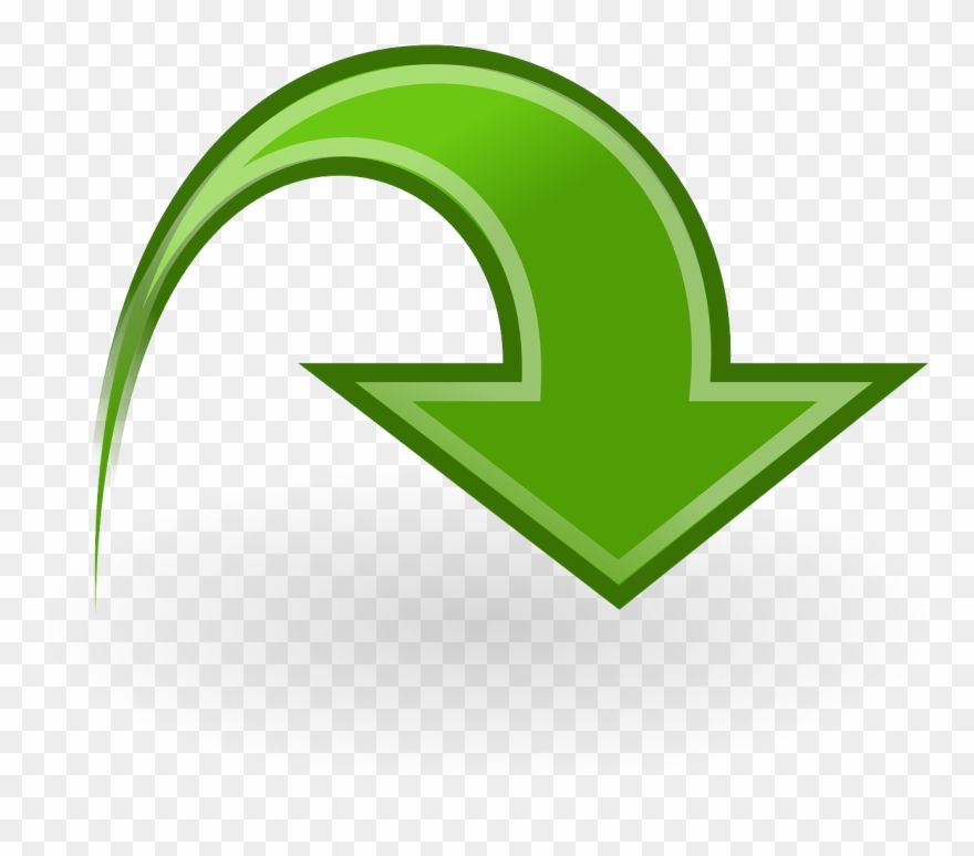 Redo Arrow Green Sign Symbol Png Image Clipart