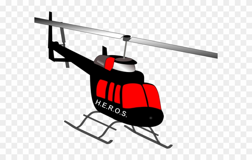 Helicopter Clipart Millitary - Png Download