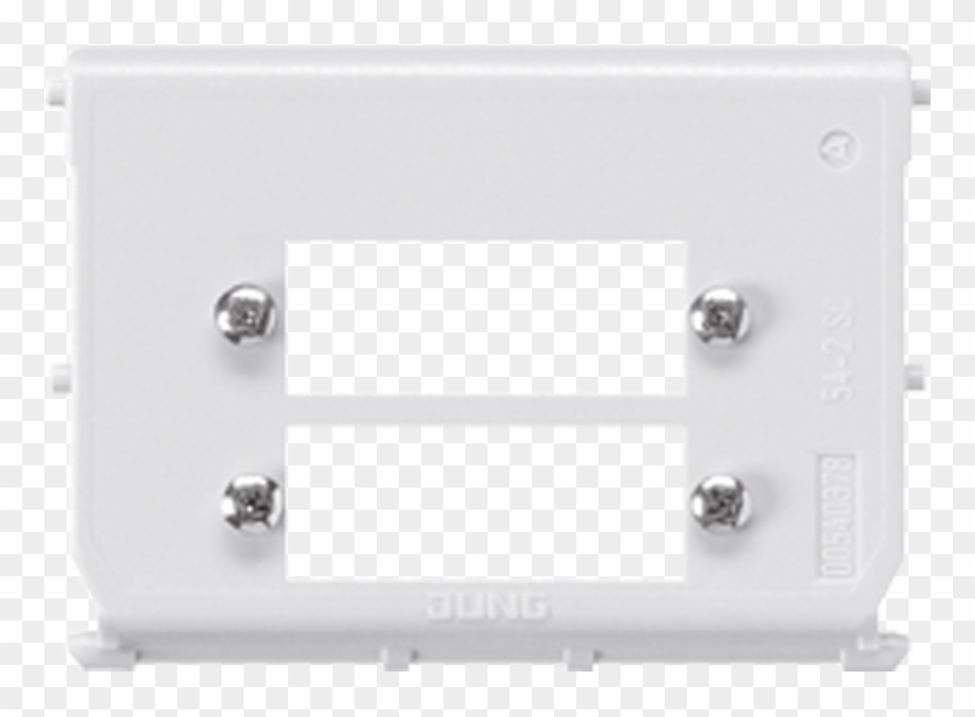 Jung 54 2sc Montage Einsatz, Für System Sc, 2 X Duplex Clipart