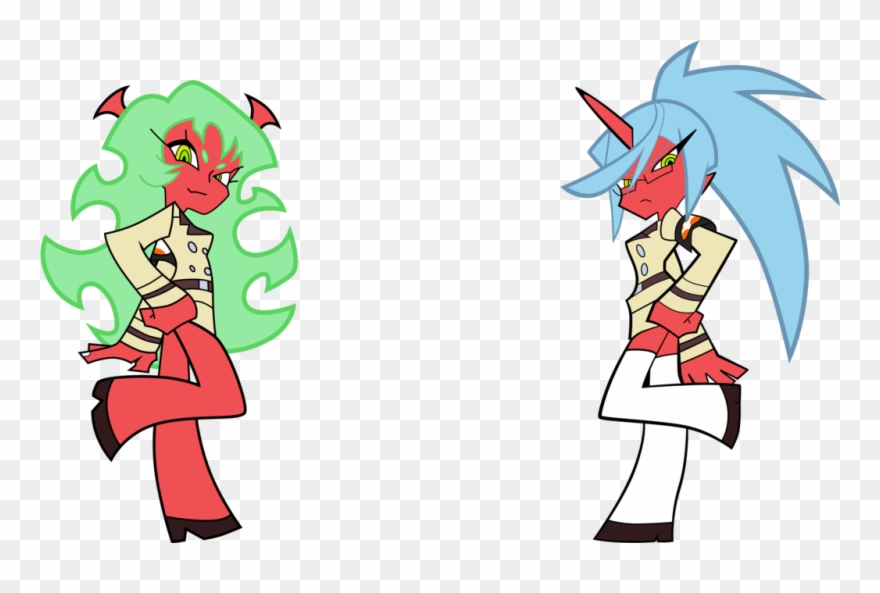 Who Were These Demons Why They Were Scanty And Kneesocks Clipart