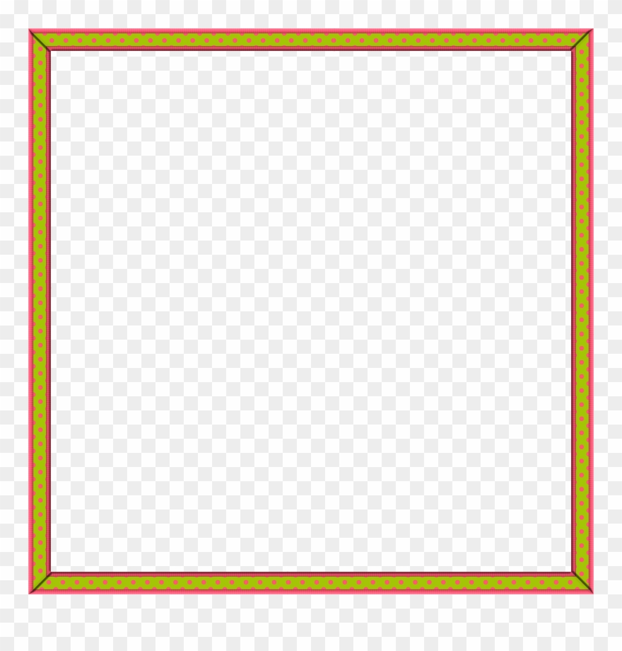 Html Border Cute Printable Frames And Border Clipart - Png Download