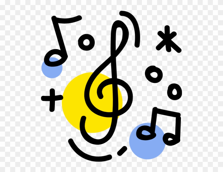 Free Online Note Music Party Carnival Vector For Design Clipart