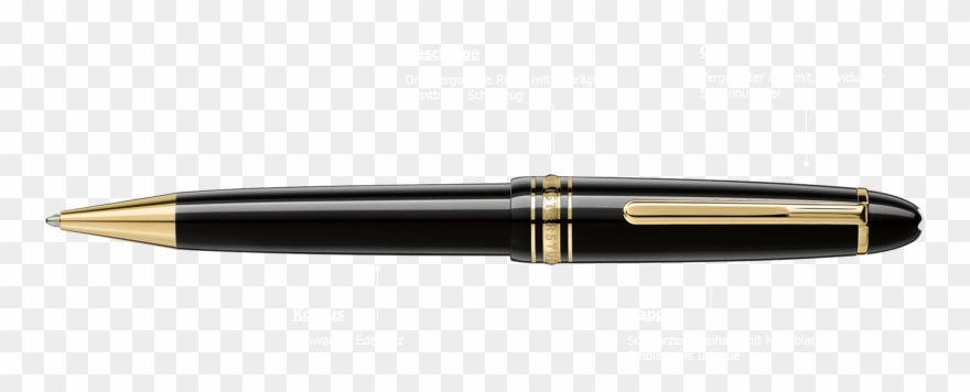 Montblanc Meisterstück Gold Clipart