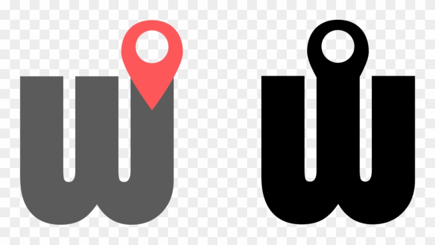 Moving The Pin To The Right Most Stem Of W, Gives It Clipart