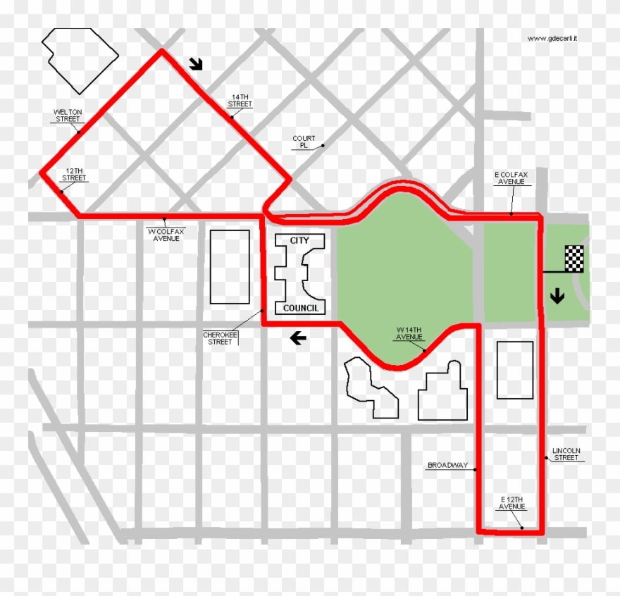 Denver, Civic Center Park Clipart