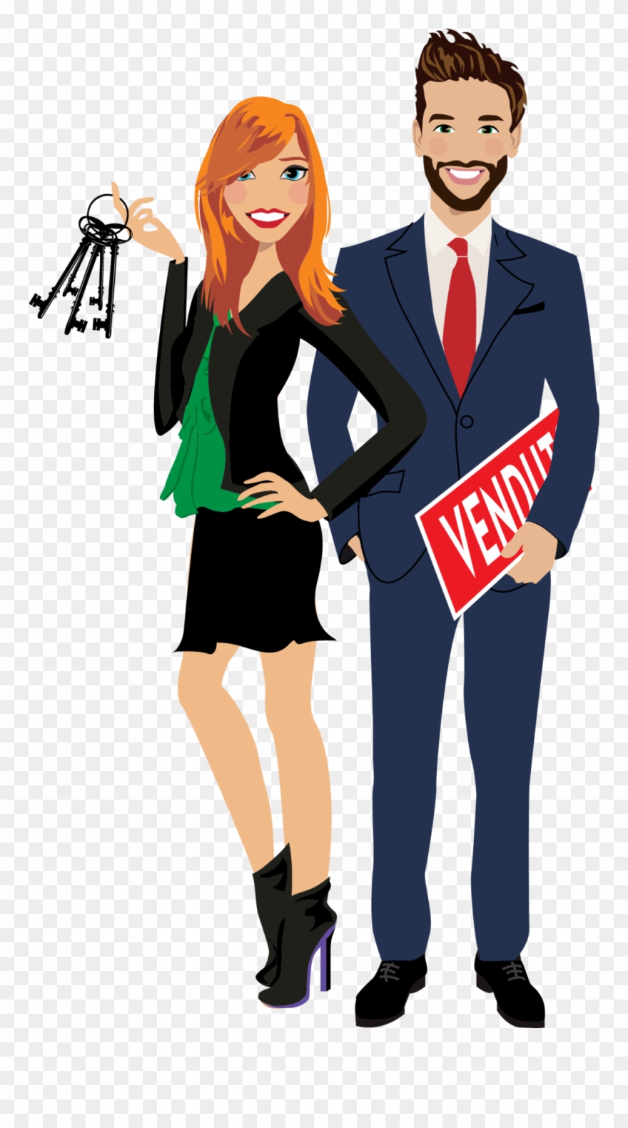 Final Design Of Custom Portrait Illustration Clipart