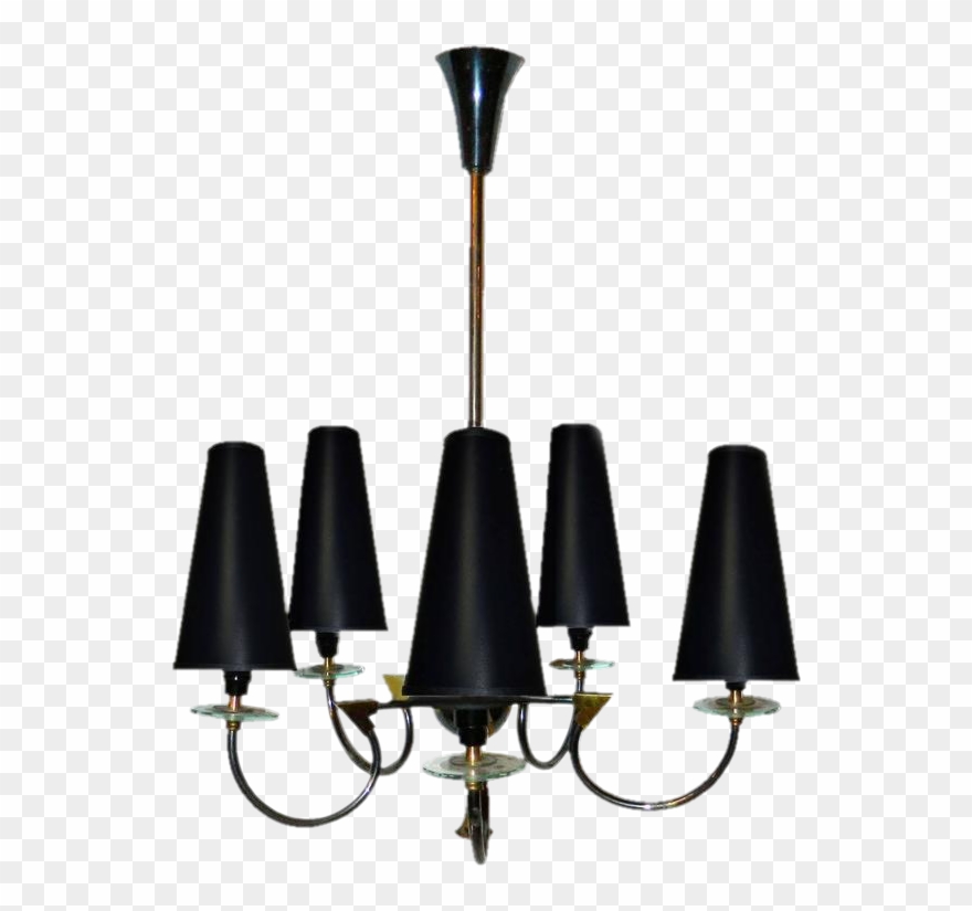 Vintage Maison Jansen Chandelier Clipart