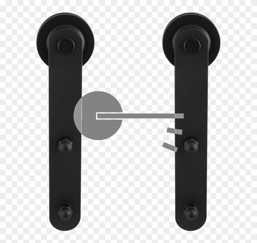 61 Hanger Set Varsi Zwart Clipart