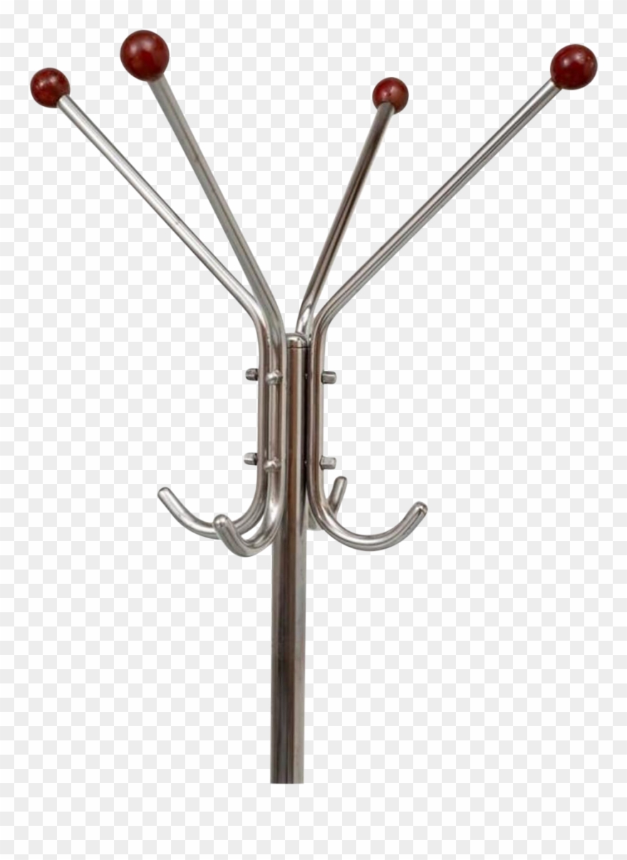 Incredible Bauhaus Chrome Coatrack Decaso Coat Rack Clipart