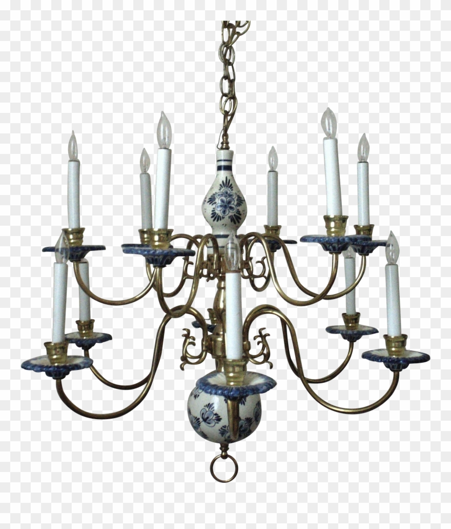 Clay Pendant Light Large Blue Gl And White Ceramic Clipart