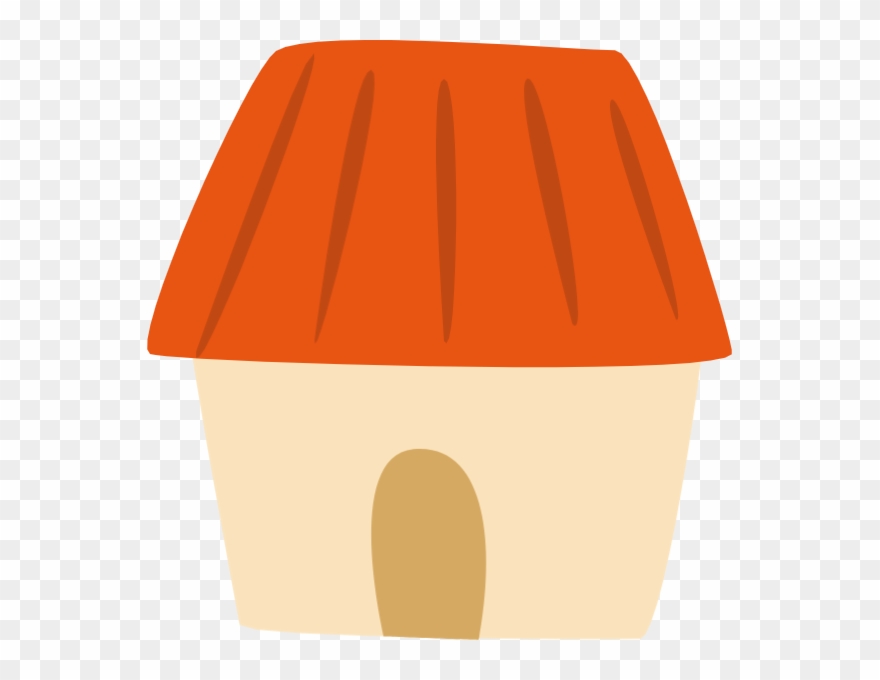 房子房屋草屋草房茅草房 Clipart