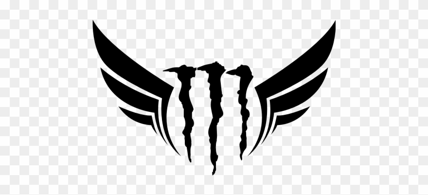 Monster Logos In Commercials Clipart