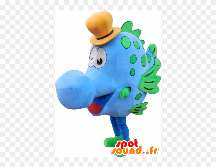Boneco Mascote Todos Círculo Azul E Branco Clipart