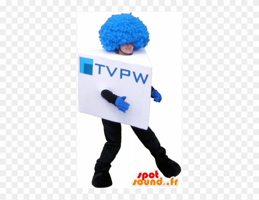 Boneco De Neve Quadrado Cubo Fantasia De Mascote Clipart