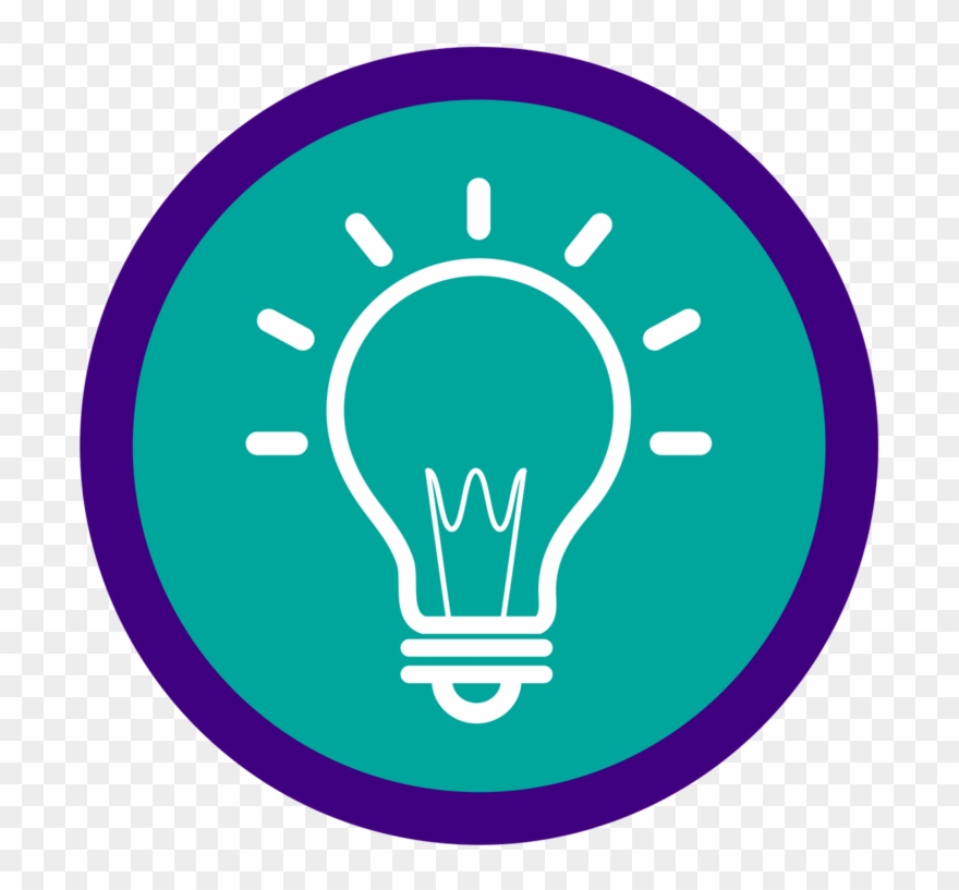 Light Bulb Icon For Law School Application Strategy Clipart