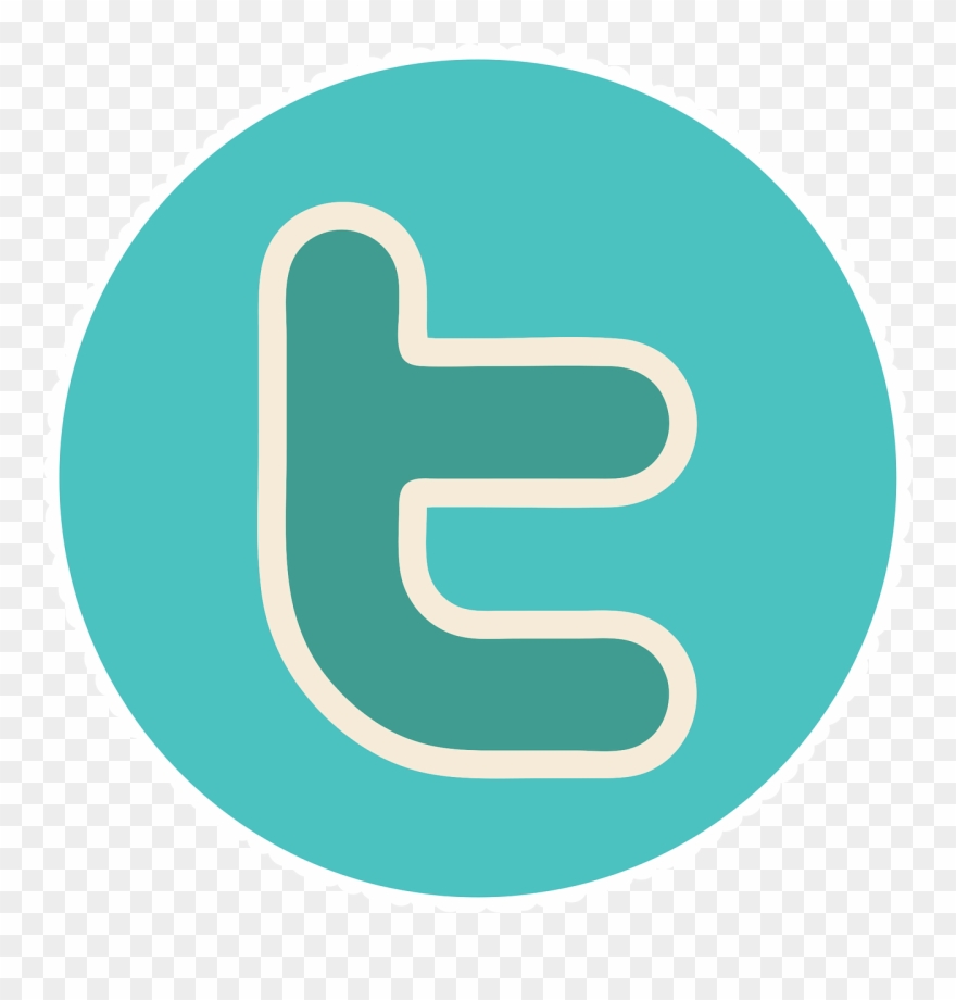 Twitter Logo Green Mint Png Image Clipart