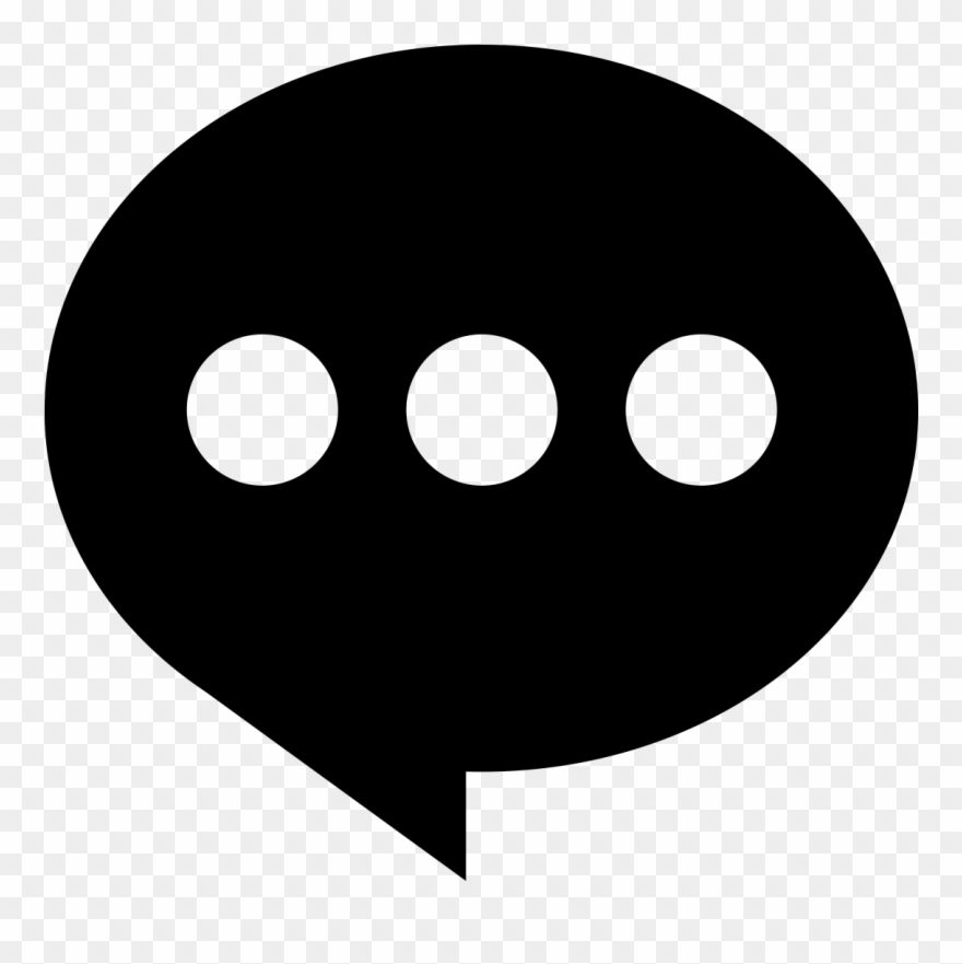 Blue, Chat, Chatting, Circle, Comment, Message, Messaging Clipart