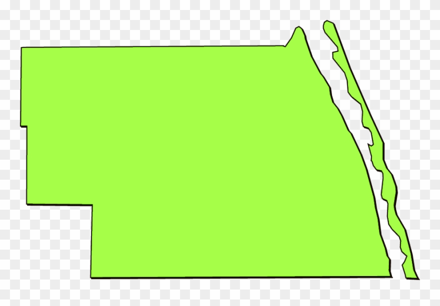 Indian River County, "clipart" Style Maps In - Png Download