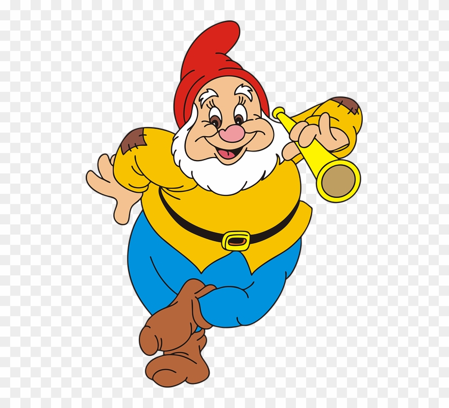 Gnome, Dwarf, Tube, Cap, Little Clipart