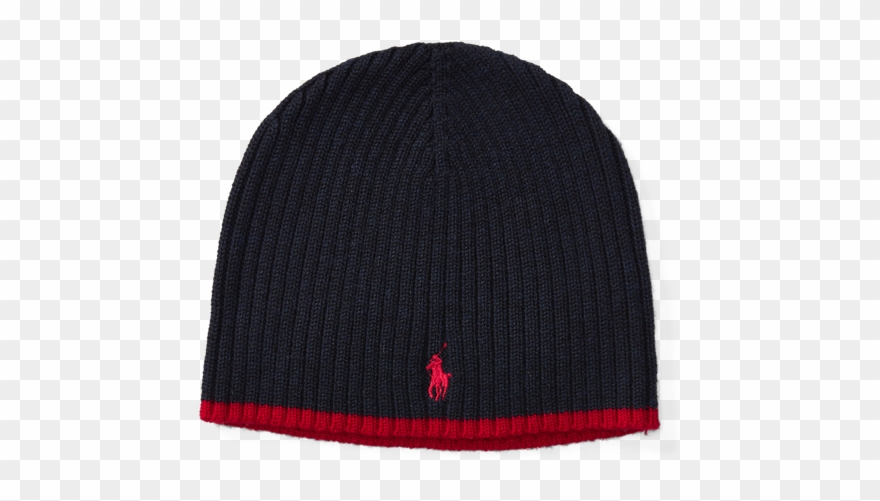Ribbed Merino Wool Beanie Clipart