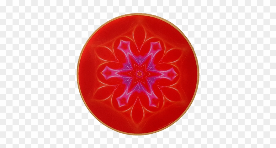 Round Glass Energising Plate Clipart