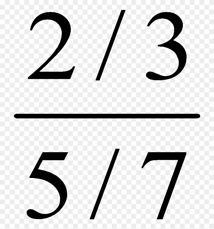 Compound Fraction Clipart
