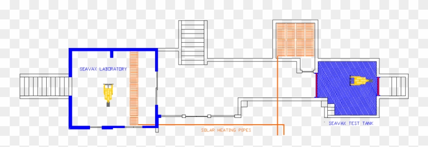Robotics Laboratory And Test Tank Installations Clipart