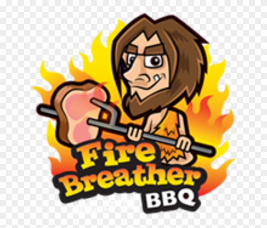 Fire Breather Bbq Delivery Clipart