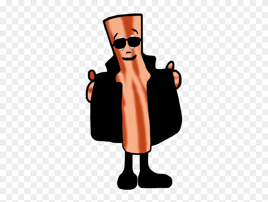 Enter Naked Bacon's Website Clipart