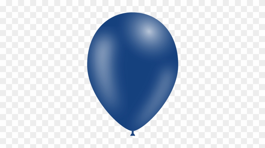 Globos Azul Oscuro En Latex Clipart
