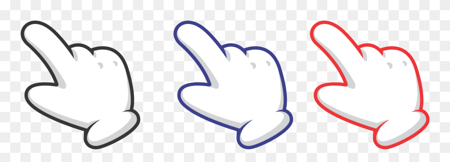 Finger Indication Cursor Hand Png Image Clipart
