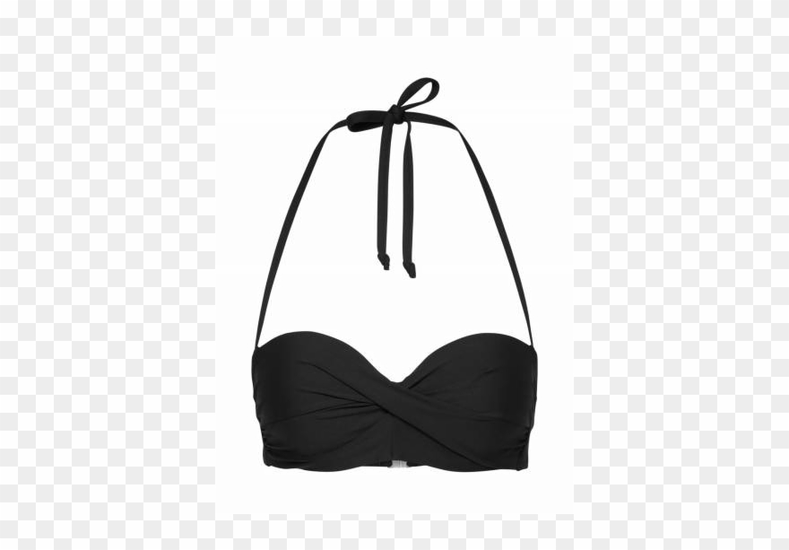 About You Bikini Top 'natalia' Schwarz Von About You Clipart
