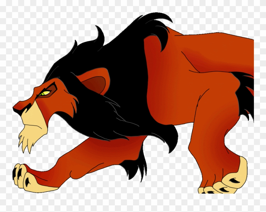 Cartoon Lion King Scar Clipart