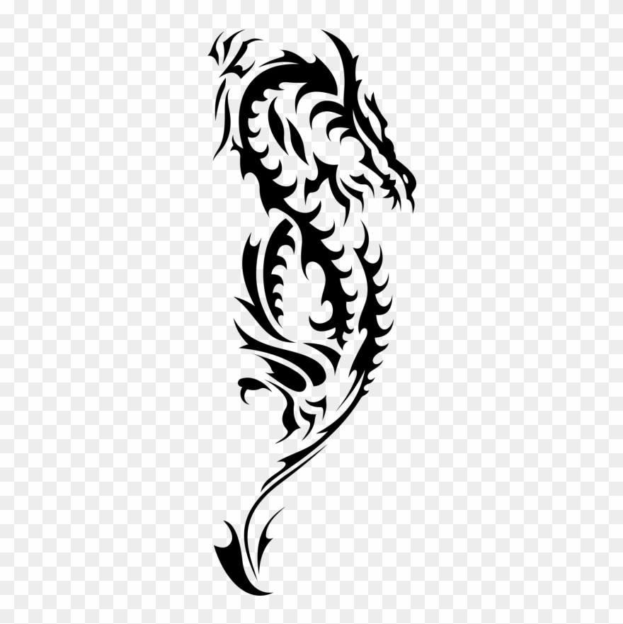 Chinese Dragon Tattoos Free Tattoo Designs Tribal Clipart