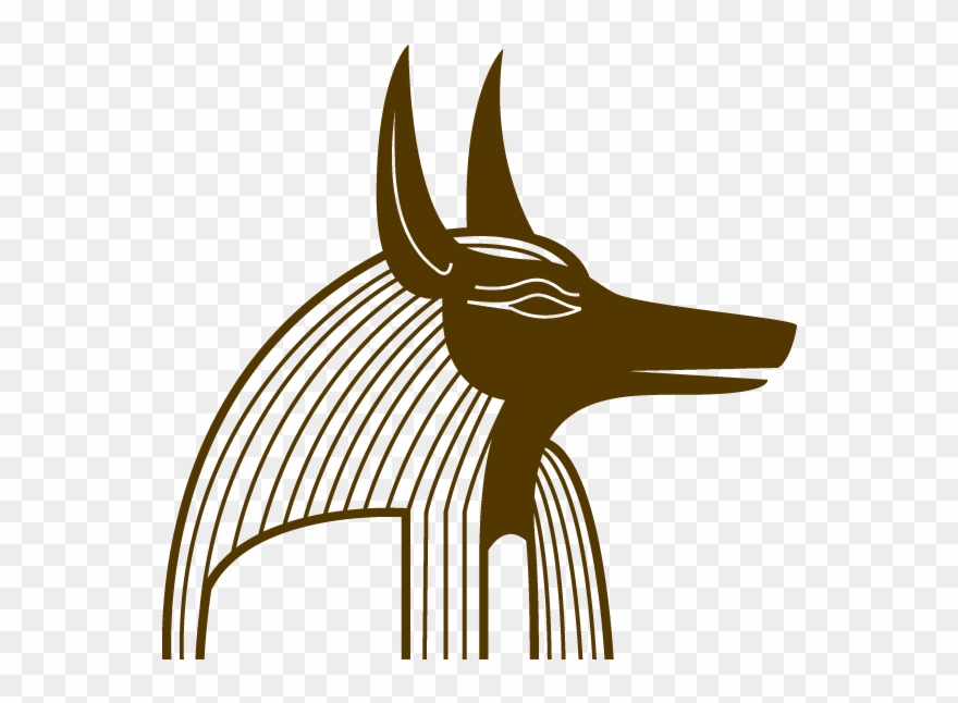 Egyptian Anubis Symbols Clipart