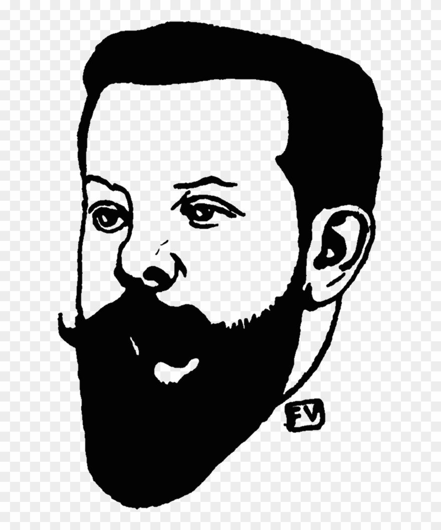 Retrat De Pierre Quillard Realitzat Per Félix Valloton Clipart