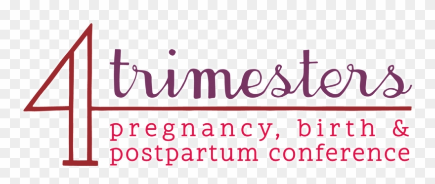 4 Trimesters Pregnancy, Birth & Postpartum Conference Clipart