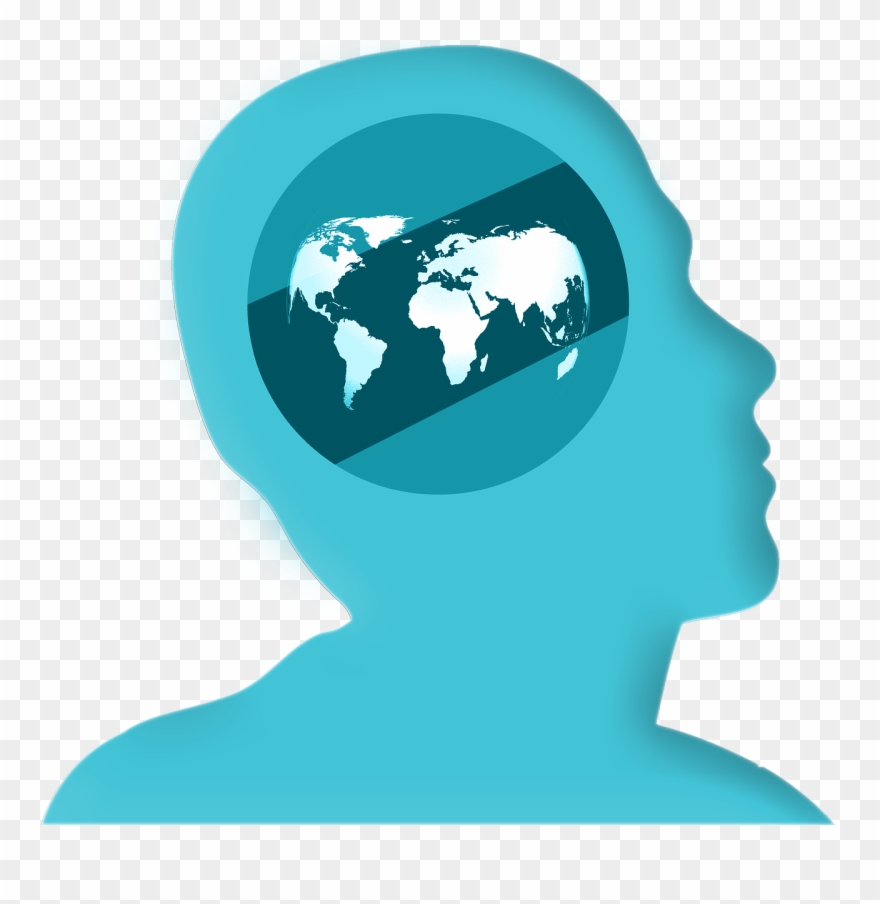 Icon Head Profile Globe Png Image Clipart