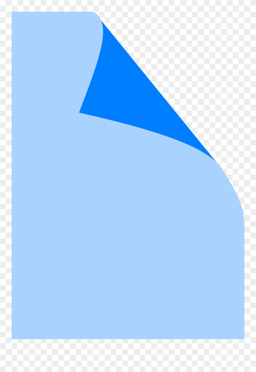 Paper Sheet Corner Flip Png Image Clipart