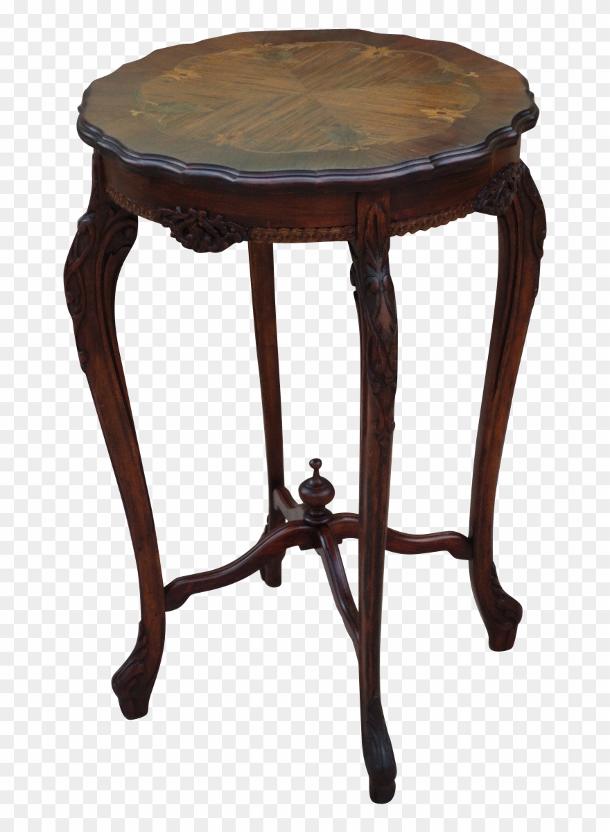 French Provincial Side Table Antique Lamp Table Antique Clipart