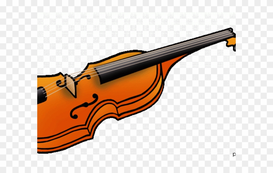 Violin Clipart Transparent Background - Png Download