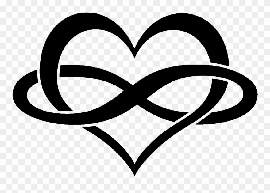 Persevere Heart Symbol Infinity Tattoo Free Download Clipart