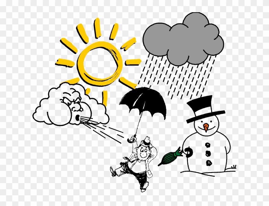 February Weather Cliparts - Png Download
