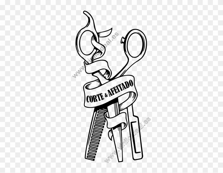 Vinilo Decorativo Adhesivo Barber Shop,vinilos Para Clipart