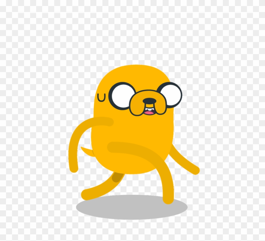 A Walking Sequence With Jake The Dog Clipart