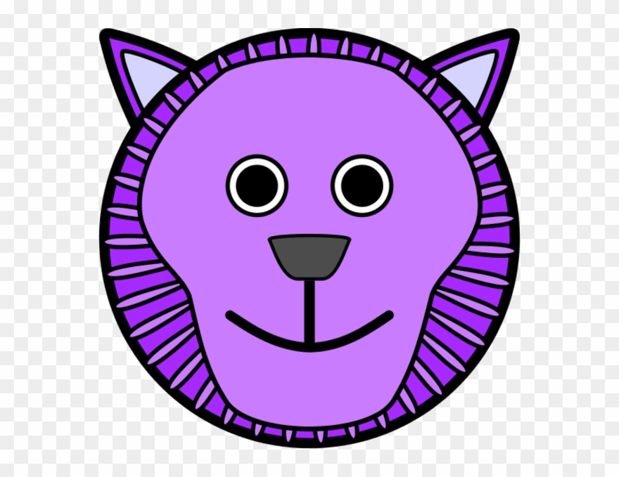 Lion Head Clip Art N31 - Png Download