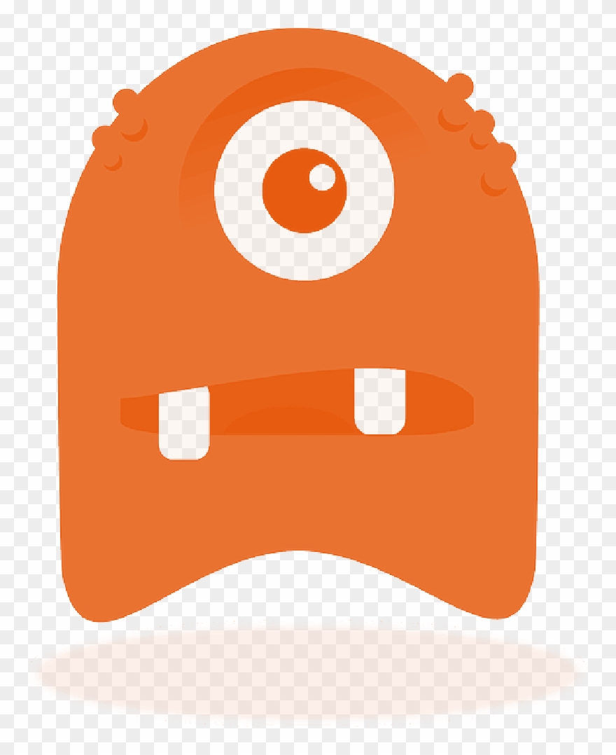 Pink Eyes Clipart Alien Creature - Png Download